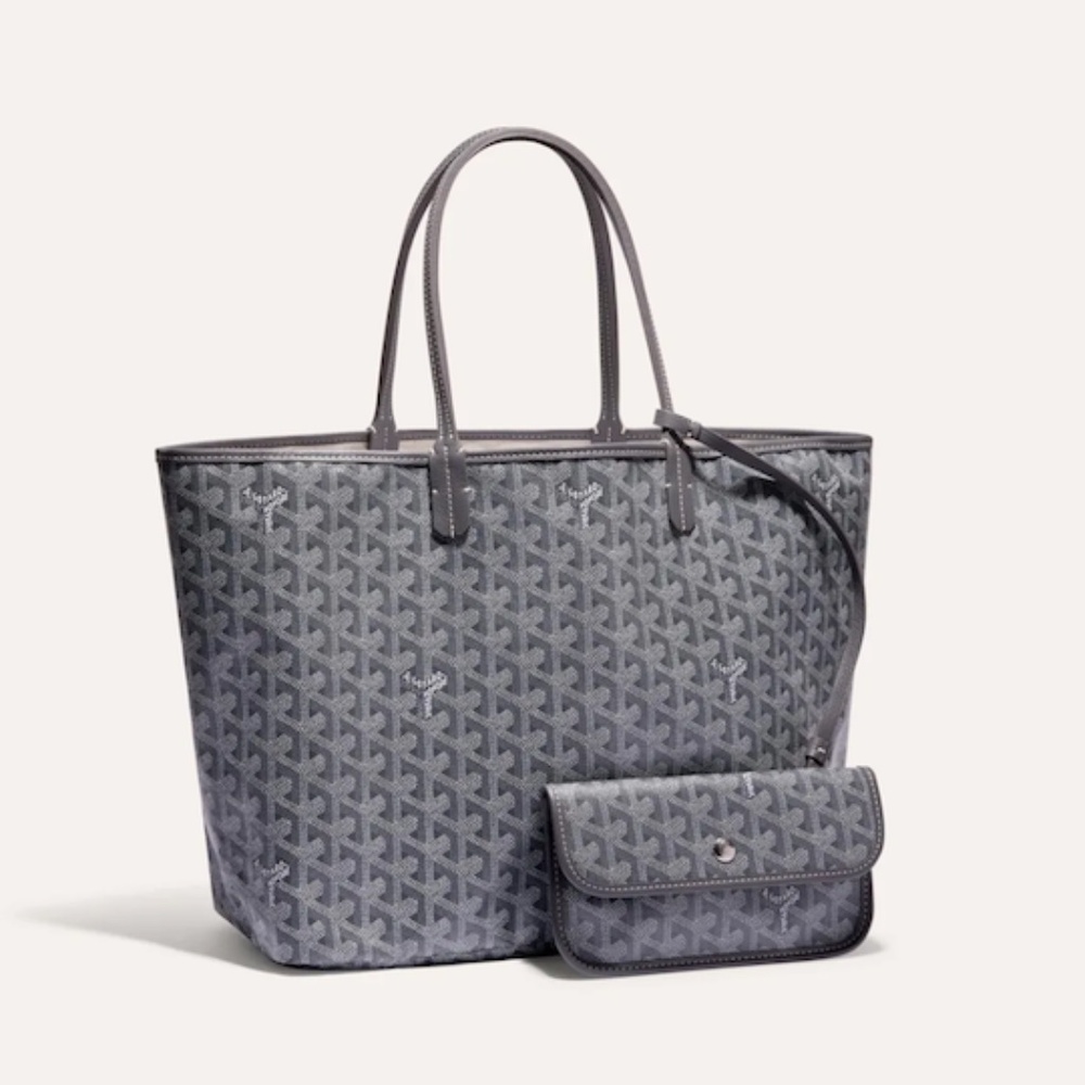 Goyard Saint Louis PM Bag in Grey